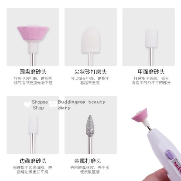 5 in 1 Nail Care Drill Pen