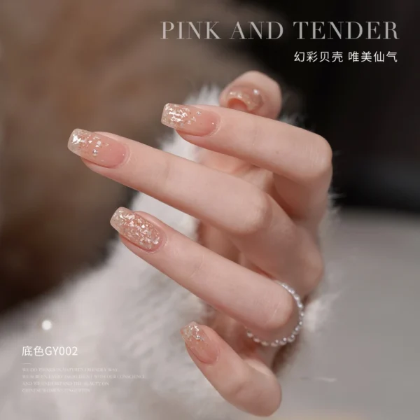 Gaoy Aurora Shell Mica Gel Nail Polish