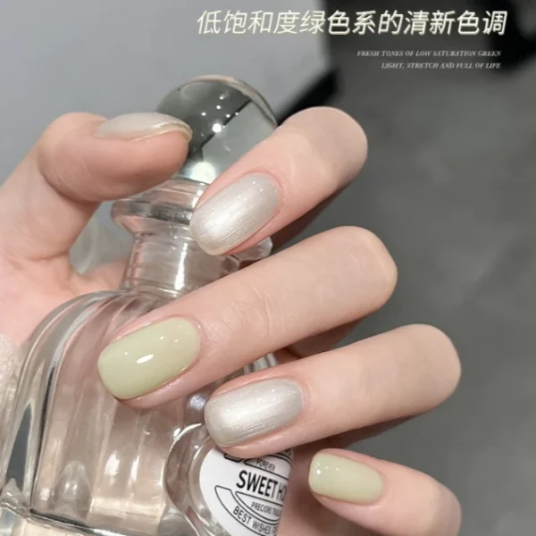 my-11134207-7r98t-lzr1rbwfaq215d Gaoy Ice Transparent Mint Gel Nail Polish 11ML