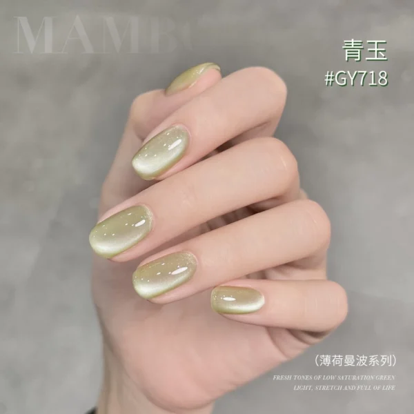 my-11134207-7r992-lzr0r4l6jckg76 Gaoy Ice Transparent Mint Gel Nail Polish 11ML