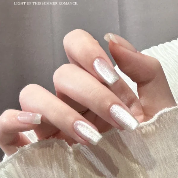 Gaoy Ceramic White Cat Eye Gel Nail Polish 11ML