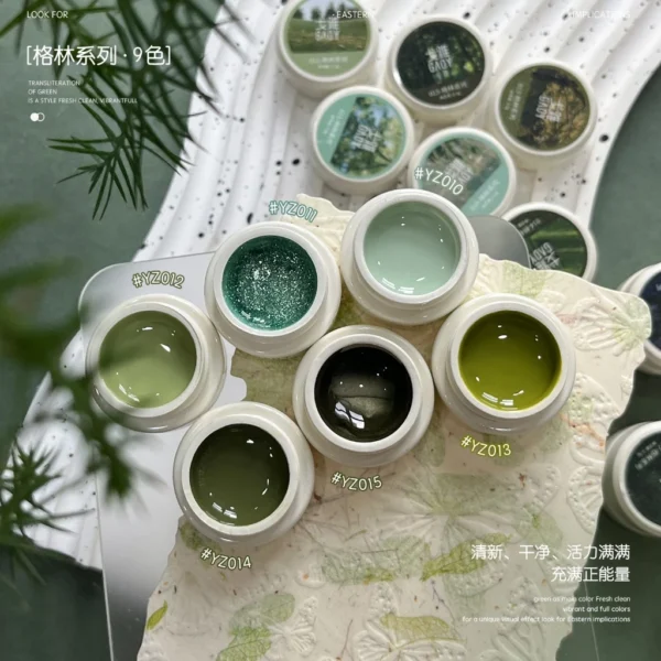 my-11134207-7ras9-mbxjgc8qnm3a2b Gaoy Green Series Gel Nail Polish 2.5G