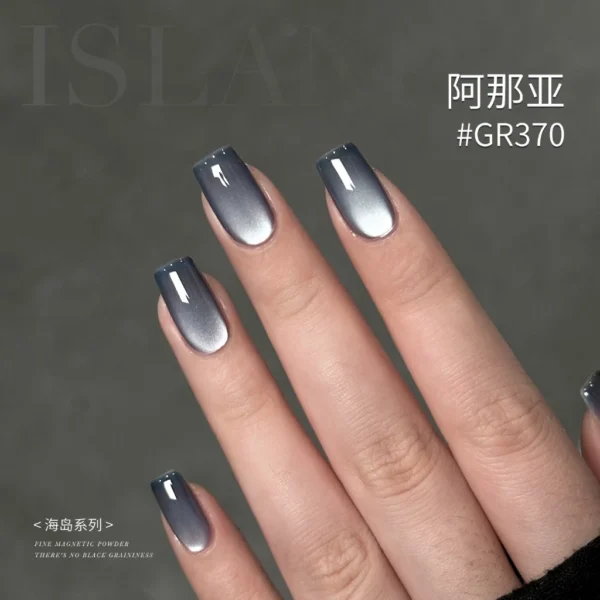 my-11134207-7rasf-mbxej0dwnn87ea Gaoy Island Blue Cat Eye Gel Nail Polish 5G