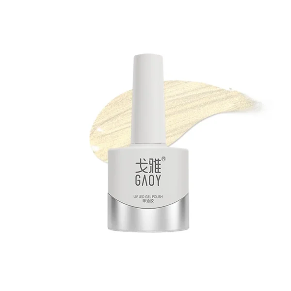 Gaoy Platinum Gold Glitter Gel Nail Polish 11ML