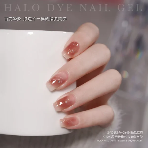 Gaoy Ice Transparent Jelly Gel Nail Polish 11ML