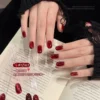 my-11134207-820ld-miv7drl42xvq93 Gaoy Ruby Glass Cat Eye Gel Nail Polish 2.5G